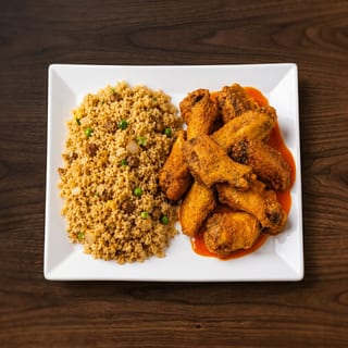 Combo 8: Wings & Fried Rice Special